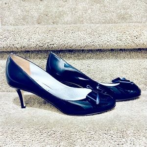 Ron White Navy Blue Patent Pumps -Size 6.5